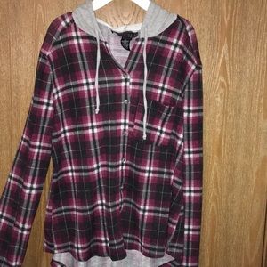 Plaid Sweatshirt / flannel